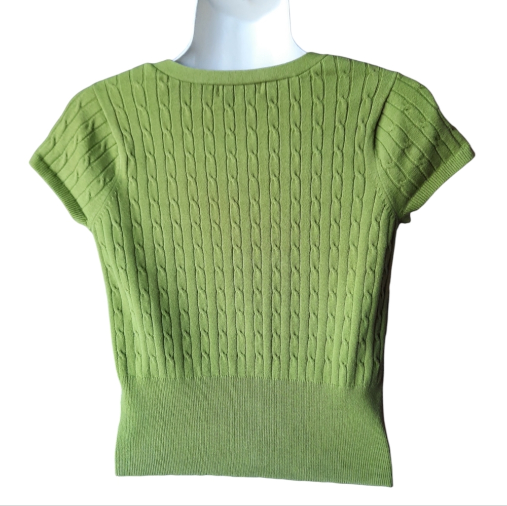 Merona Cable Knit Short Sleeved Cardigan - Picture 5 of 5